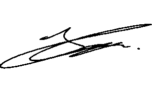 Handtekening Joep Vugts